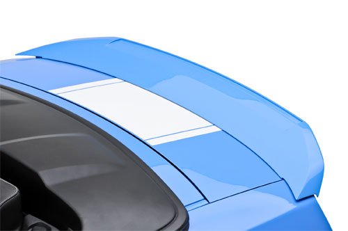 3dCarbon 2010-2012 Mustang 3d500 Rear Spoiler (painted: Black - matt - Lower 2-Tone - M6388G) Body 3dCarbon 691604-m6388g