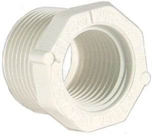 Schedule 40 PVC Reducer Bushing 3/4 MPT x 1/4 FPT Brake Repair Tools Dura