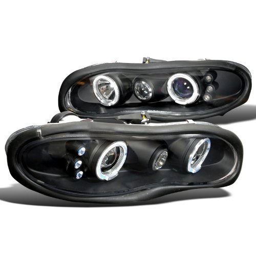 Headlight Assemblies Spec-D Tuning LHP-CMR98HJM-TM