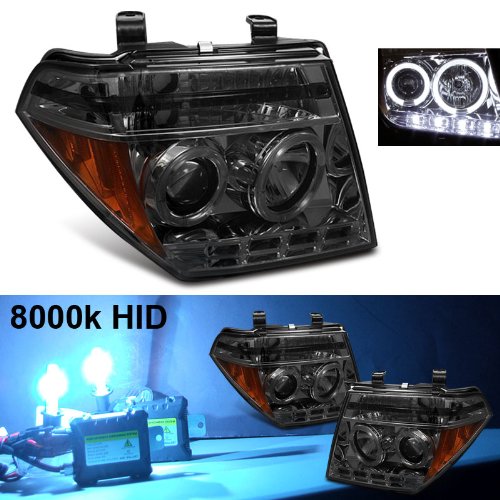 Headlight & Tail Light Conversion Kits Eautolight PRO-YD-NF05-HL-SM+HID-8KH1