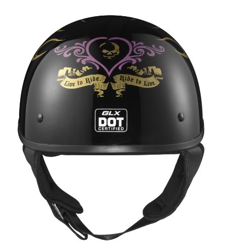 Helmets GLX Helmets 501B-FP-M