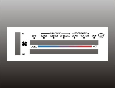Dash Accents  HV-7888CM-1444
