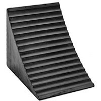 HEAVY DUTY RUBBER WHEEL CHOCK-by-BUYERS-WC2556A Trailer Buyers Products