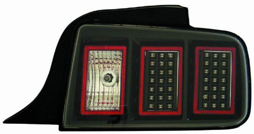 Depo M30-1902P-AS2 Ford Mustang Black LED Tail Light Tail Light Assemblies Depo M30-1902P-AS2
