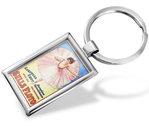 Keychain Ballet Vintage Advertising - Hand Made, Key chain ring Key Chains Keychains from Berlin 602718