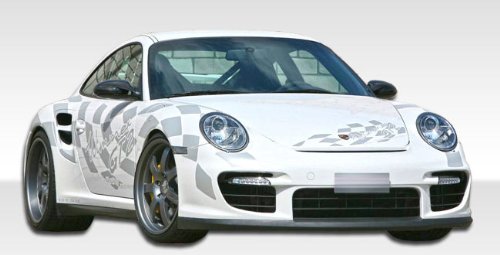 2005-2008 Porsche 997 C4 C4S Turbo Duraflex GT-2 Look Body Kit - 11 Piece - Includes GT-2 Look Front Bumper Cover (107231) GT-2 Look Top Grille (107232) GT-2 Look Lower Grille (107233) GT-2 Look Side Grilles (107234) GT-2 Look Front Lip Under Spoiler Air Dam (107235) GT-2 Look Side Skirts Rocker Panels (107236) GT-2 Look Rear Bumper Cover (107237) GT-2 Look Exhaust Tips (107238) Body Duraflex 107318