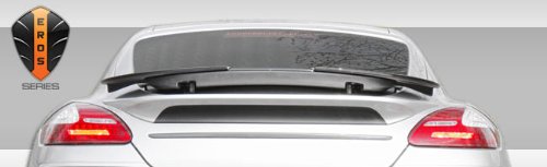 2010-2013 Porsche Panamera Eros Version 1 Wing Trunk Lid Spoiler - 1 Piece Body Duraflex 107266