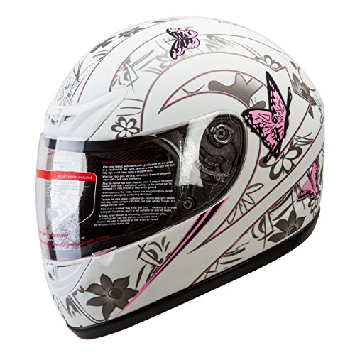 Helmets IV2 901-MATTEWHT-BUTTERFLY