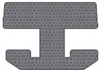 Ford Windstar Custom-Fit All-Weather Rubber Floor Mats 2nd & 3rd Seat - 2nd Row Bench - With Front Center Console - U Shaped - Gray (1995 95 1996 96 1997 97 ) AMSCNT1435167||8028N4LU Custom Fit Auto Mat Store RT12|3309030|435167||802_1