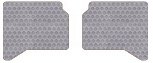 Mercedes-Benz ML450 Custom-Fit All-Weather Rubber Floor Mats 2 Pc 2nd Seat - Hybrid - Light Gray (2010 10 2011 11 ) AMSVMI5435125||805C00VR Custom Fit Auto Mat Store RT9|3576020|435125||805_1