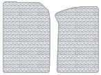 Chevrolet El Camino Custom-Fit All-Weather Rubber Floor Mats 2 Pc Fronts - Bench Seat - Crystal Clear (1988 88 ) AMS70DK435110||80091O5F Custom Fit Auto Mat Store RT5|3173370|435110||800