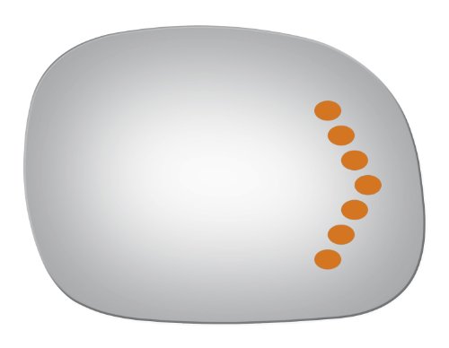 Exterior Mirror Replacement Glass Automotive Mirror Glass BUR-5391S