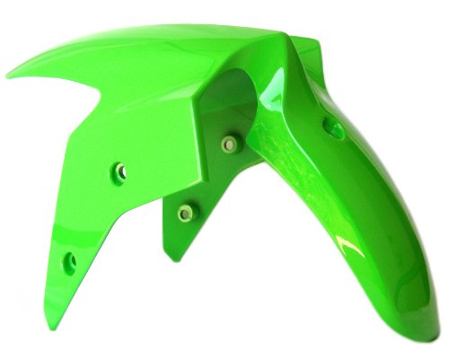 2008-2012 Genuine Kawasaki Ninja 250 250R Front Fender OEM # 35004-0079-777 Lime Green Faring Fenders Kawasaki 35004-0079-777