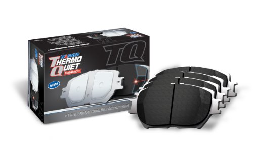 Wagner ThermoQuiet QC1464 Ceramic Disc Pad Set With Installation Hardware, Front Brake Pads Wagner QC1464