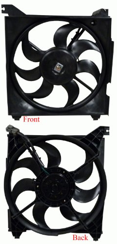 Fits Hyundai Santa Fe 01-06 Radiator Fan Assembly 2.4L 2.7 Liter New Fan Shrouds Aftermarket HY3115118