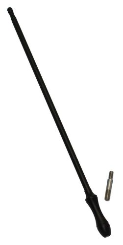 Pirate Mfg ANT-10009B Black Billet Antenna 9 Mustang 1979-09, 2007-2012 Jeep Wrangler Antennas Pirate Mfg ANT-10009B