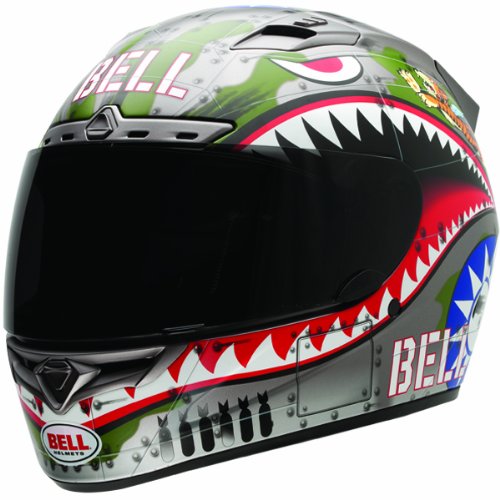 Bell Flying Tiger Adult Vortex Street Bike Motorcycle Helmet - X-Large Helmets Bell 2028549