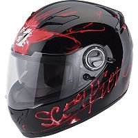 Scorpion EXO-500 Helmet - Ardent (XX-LARGE) (BLACK/RED) Helmets Scorpion 50-4247