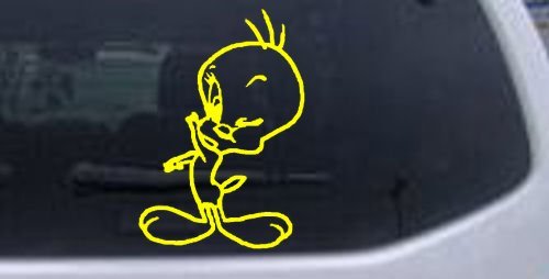 Bumper Stickers, Decals & Magnets Rad Dezigns 2.8inX4in_Yellow_10080_22