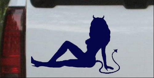 Wall Stickers & Murals Rad Dezigns 8.5inX5.7in_Navy_10123_22