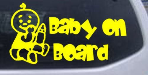 Wall Stickers & Murals Rad Dezigns 8.5in X 4.5in_Yellow_10144_20