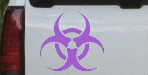 Wall Stickers & Murals Rad Dezigns 6inX5.6in_Purple_10147_22