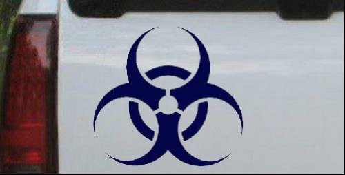 Wall Stickers & Murals Rad Dezigns 6in X 5.6in_Navy_10147_20