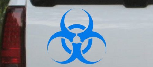 Wall Stickers & Murals Rad Dezigns 3inX2.8in_Blue_10147_22