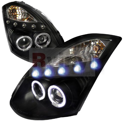 Headlight Assemblies Spec-D Tuning LHP-G35032JM-TM