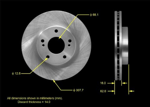 Rotors Bendix PRT5537