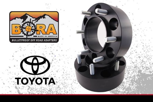 Toyota Tacoma 1.25 Wheel Spacers Spacers BORA (Bulletproof Off-Road Adapters) ToyTacoma1.256x5.5