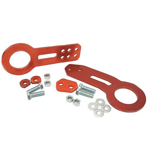 Tow Hooks  Red tow hook set