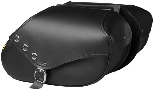 Willie & Max Synthetic Leather Revolution Hard Mount Grommet Saddlebag Saddle Bags Willie & Max Saddlebags 106380