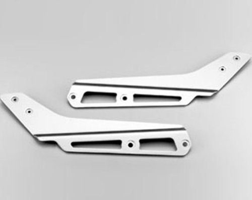 Honda Genuine Accessories OEM 2002-2007 VTX1800C Motorcycle Deluxe Chrome Backrest/RR Carrier Mounting Brackets. OEM 08F75-MEM-100F Saddle Bags Honda Genuine Accessories 08F75-MEM-100F