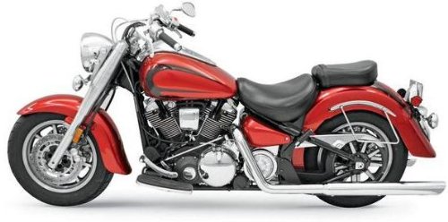 99-03 YAMAHA XV1600A: Bassani Xhaust Power Curve True-Dual Crossover Headpipes Complete Systems Bassani Xhaust 18120168