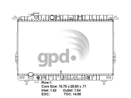 Radiators Global Parts Distributors 2339C