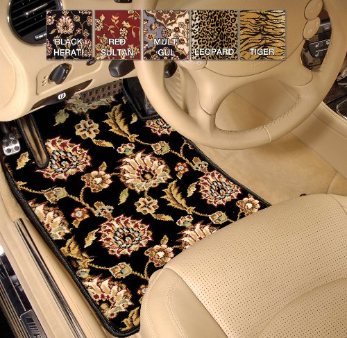 Introtech AutoSport Oriental Mats, 2pc Front Set, Color: Tiger Stripe SC-619FTiger Stripe Custom Fit Intro-Tech Automotive SC-619FTiger Stripe
