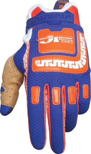 Gloves JT Racing USA S11LFL130511 S OR-BU