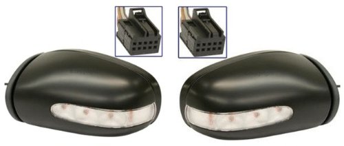 Discount Starter and Alternator 4315PL/R Mercedes Benz C-Class Replacement Mirror Pair Power Heated Manual Folding Exterior Mirrors Discount Starter & Alternator 4315PLandR