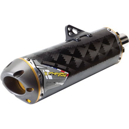 Two Brothers Racing V.A.L.E. M-7 Slip On Exhaust - Slip-On/Carbon Fiber Mufflers Two Brothers Racing 93-7075C