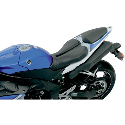 Saddlemen Gel-Channel Chicane One-Piece Solo Seat with Rear Cover 0810-Y113 Complete Seats Saddlemen 0810Y113
