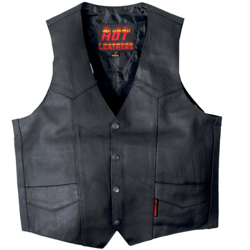 Jackets & Vests Hot Leathers VSM1014, BLK, 2XL