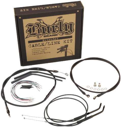 Progressive Suspension Cable and Brake Line Kit for 16in. Ape Hangers - Black B30-1005 Body & Frame Parts Progressive Suspension B30-1005