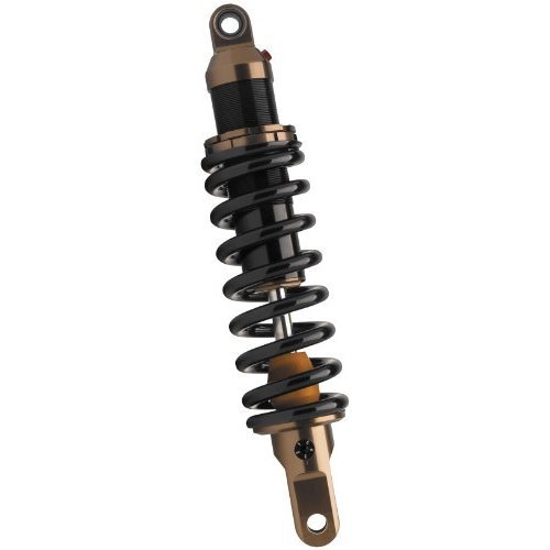Progressive Suspension 812 Series Standard Flame with Springs 12.5 Inch Shocks For Harley Davidson 883/1200 XLH 1988-1993 / STD, DLX 1994-2003 - Black - 812-4007CFBS Body & Frame Parts Progressive Suspension 812-4007CFBS