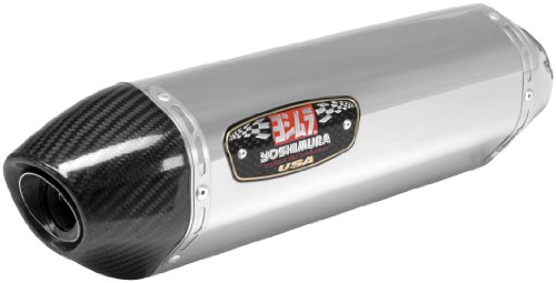 Yoshimura R77 Slip-On (EPA Compliant) - Stainless Steel Muffler - Carbon Fiber End Cap , Material: Stainless Steel 11700E0520 Mufflers Yoshimura 11700E0520
