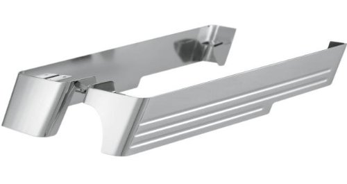 Cyclesmiths Billet Saddlebag Extensions with Cutout for Right Exhaust - Chrome CS201 Saddle Bags Cycle Smiths CS201