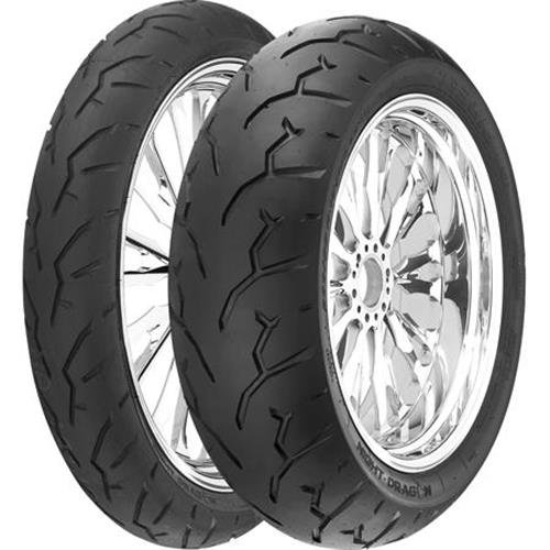 Pirelli Night Dragon Tire - Front - 130/80B17 , Tire Type: Street, Tire Application: Sport, Position: Front, Load Rating: 65, Speed Rating: H, Tire Size: 130/80-17, Rim Size: 17, Tire Construction: Bias 2211400 Cruiser Pirelli Night Dragon