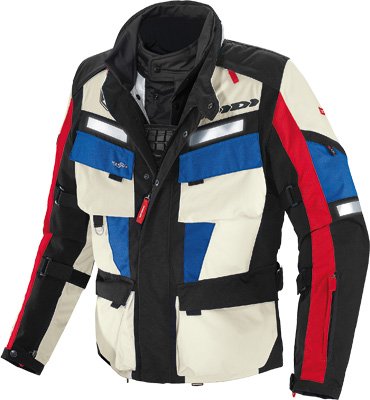 Spidi Sport S.R.L. Marathon H2Out Jacket , Size: 3XL, Gender: Mens/Unisex, Distinct Name: Black/Red/Blue, Primary Color: Blue, Apparel Material: Textile D115-529-3X Jackets & Vests Spidi D115-529-3X