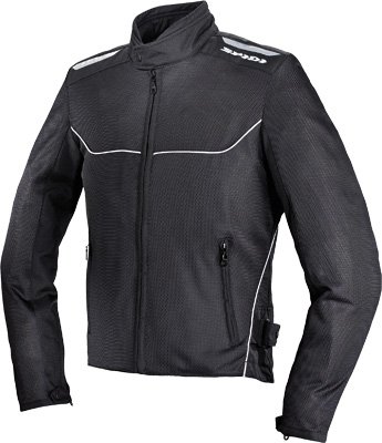 Spidi Sport S.R.L. Netix Tex Jacket , Size: 4XL, Distinct Name: Black, Gender: Mens/Unisex, Apparel Material: Textile, Primary Color: Black T148-026-4X Jackets & Vests Spidi T148-026-4X