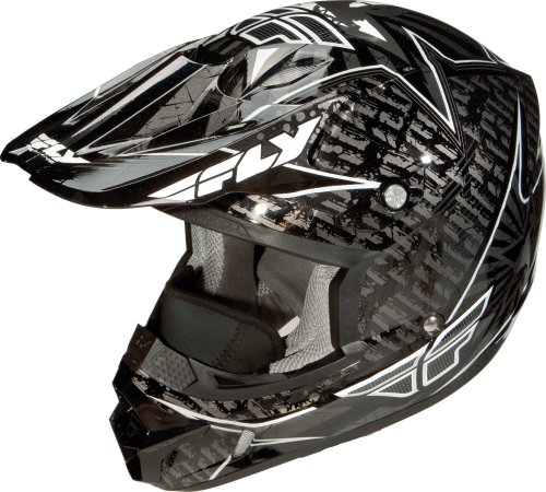 Fly Racing Aurora Graphics Helmet , Gender: Mens/Unisex, Helmet Type: Offroad Helmets, Helmet Category: Snow, Distinct Name: Black, Primary Color: Black, Size: Lg 73-4911L Helmets Fly Racing 73-4911L